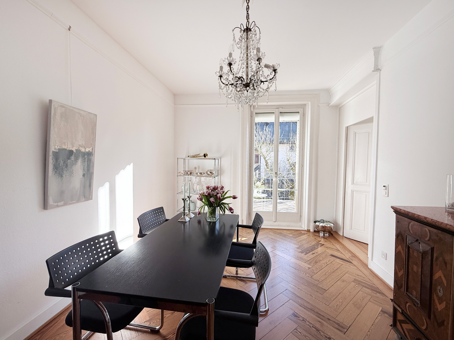 Hallwylstrasse 37, Esszimmer