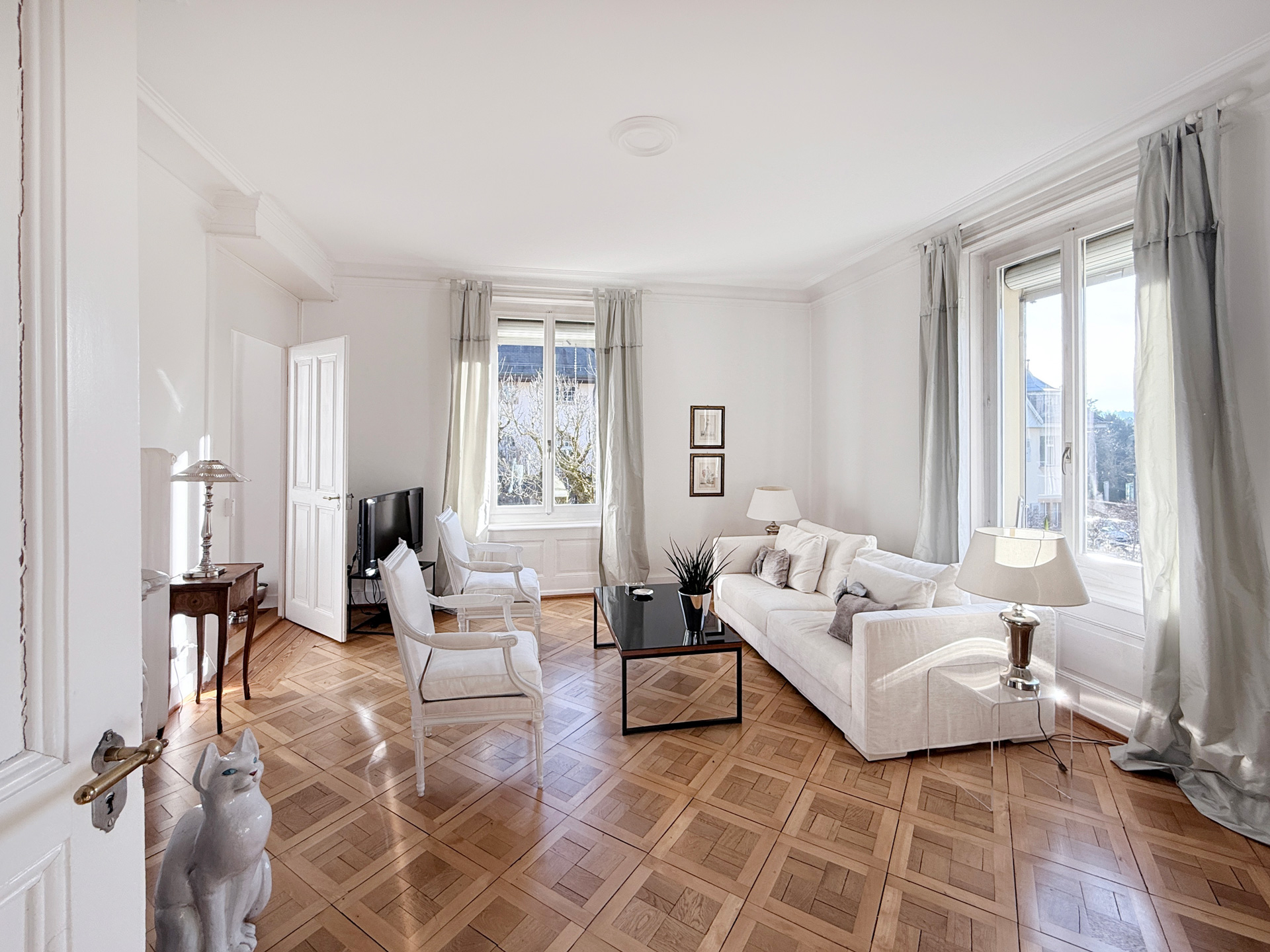 Hallwylstrasse 37, Wohnzimmer